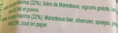 Petit-gris à la bière de Maredsous