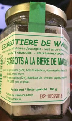 Petit-gris à la bière de Maredsous